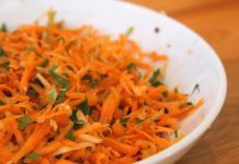 Posna salata od mrkve posna salata od mrkve