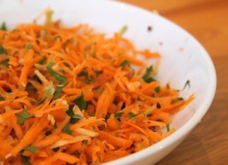 Posna salata od mrkve posna salata od mrkve