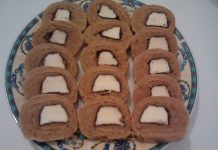 Posni rolat sa krem bananicama posni rolat sa krem bananicama recept