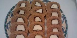Posni rolat sa krem bananicama posni rolat sa krem bananicama recept