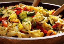 Posna testenina sa povrćem Testenina sa povrćem recept