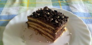 Posna keks torta sa čokoladom keks torta sa posnom cokoladom recept