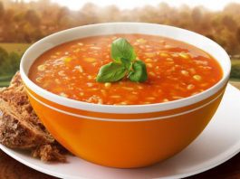 posna paradajz corba na vodi recept