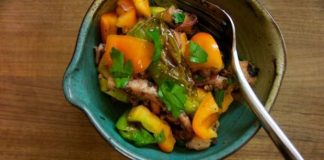 Salata od hobotnice i paprika salata od hobotnice i paprika recept