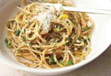 Posni špageti sa aromatičnim biljem Špageti sa aromatičnim biljem recept