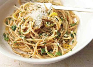 Posni špageti sa aromatičnim biljem Špageti sa aromatičnim biljem recept