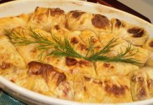 Zapečena posna sarma od svežeg kupusa zapecena sarma sa listovima svezeg kupusa