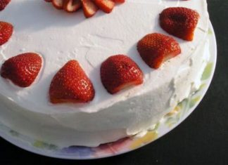 Posna kapri torta posna kapri torta