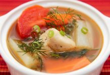 Daikon supa daikon supa recept