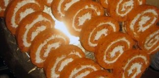 Posni rolat sa ajvarom posni slani rolat sa ajvarom