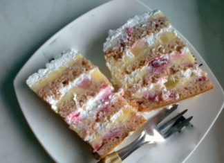 Posna Moskva šnit torta Posna Moskva šnit torta recept