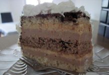 Posna snikers torta Posna snikers torta recept