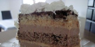 Posna snikers torta Posna snikers torta recept