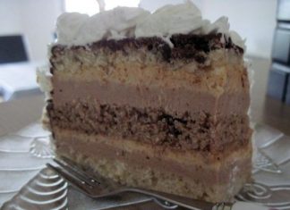 Posna snikers torta Posna snikers torta recept
