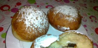 Posne krofne sa čokoladom Posne krofne sa čokoladom recept