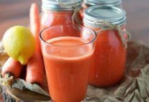 Sok od šargarepe i limuna sirup za sok od limuna i sargarepe recept