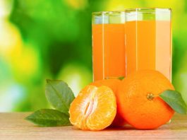 sirup za sok od mandarina recept