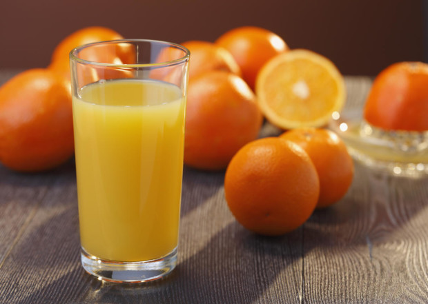 Sirup za sok od pomorandže
