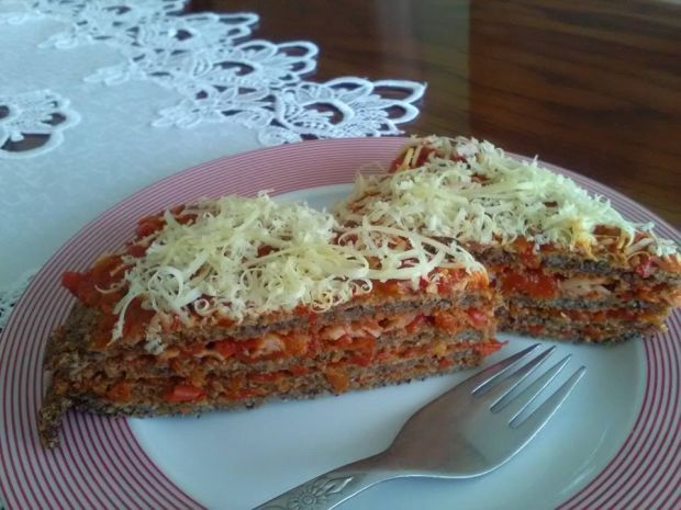 posna slana torta recept