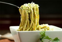 Špagete sa avokadom na vodi posne spagete sa avokadom na vodi recept