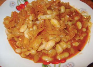 Posno jelo od pasulja i kiselog kupusa Posno jelo od pasulja i kiselog kupusa recept