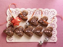 Posno medeno srce sa marcipanom recept