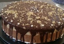 Posna nepečena torta sa Plazma keksom i orasima posna torta sa plazma keksom i orasima recept