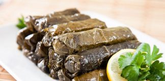 Posna sarma od vinovog lista posna sarma od vinovog lisca recept