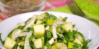 Salata od maslačka Posna salata od maslačka