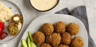 Falafel iz rerne Falafel iz rerne