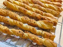 Posni uvrnuti štapići