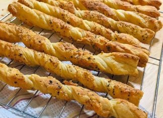 Posni uvrnuti štapići Posni uvrnuti štapići