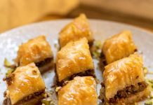 Posna baklava sa orasima i cimetom Posna baklava sa orasima i cimetom
