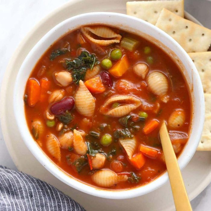 Posna minestrone supa