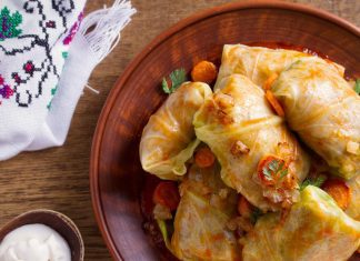 Posna sarma od slatkog kupusa Posna sarma od slatkog kupusa