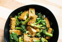 Dimljeni tofu sa povrćem Dimljeni tofu sa povrćem