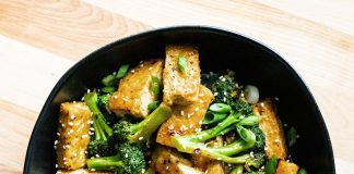 Dimljeni tofu sa povrćem Dimljeni tofu sa povrćem