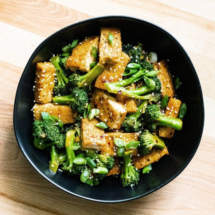 Dimljeni tofu sa povrćem