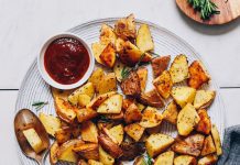 Pečeni susam krompir Pečeni susam krompir