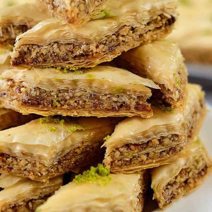 Posna baklava sa susamom