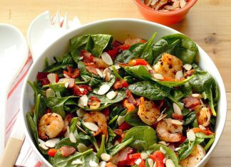 Posna salata od spanaća sa senf dresingom Salata od spanaća sa senf dresingom