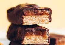 Posne Twix čokoladice bez šećera i glutena Twix čokoladice bez šećera i glutena