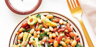 Posna salata od pasulja Posna salata od pasulja