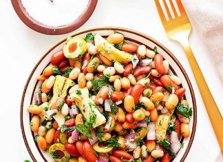 Posna salata od pasulja Posna salata od pasulja