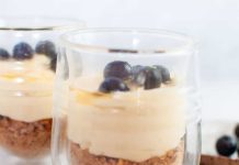 Posni mini cheesecake sa borovnicama Posni mini cheesecake sa borovnicama
