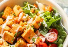 Posna tofu salata Posna tofu salata