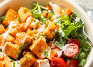 Posna tofu salata Posna tofu salata
