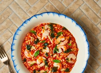 Posni mediteranski rižoto Posni mediteranski rižoto
