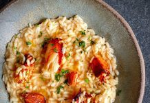 Posni rižoto sa surimi štapićima Posni rižoto sa surimi štapićima