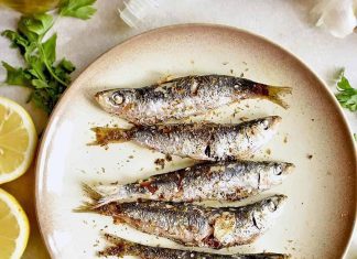 Sardine na dalmatinski način Sardine na dalmatinski način